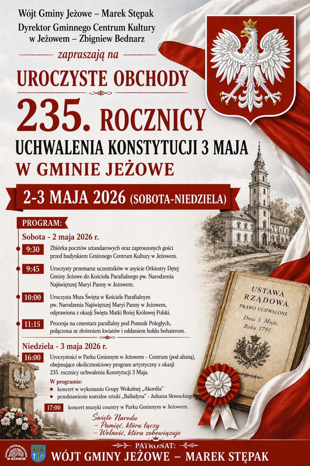 Uroczyste Obchody 235. rocznicy uchwalenia Konstytucji 3 Maja