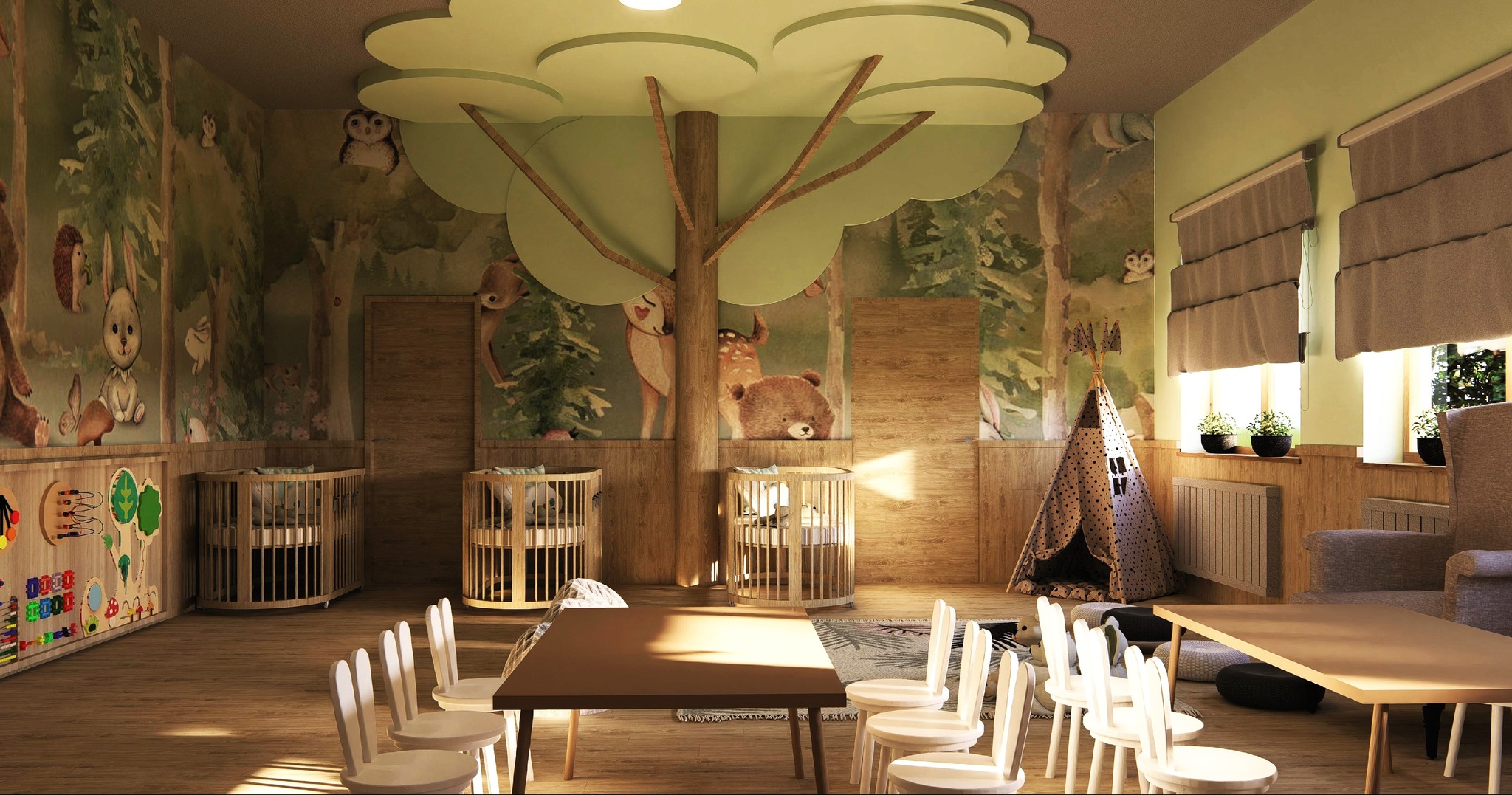 Klub Malucha - wizualizacja