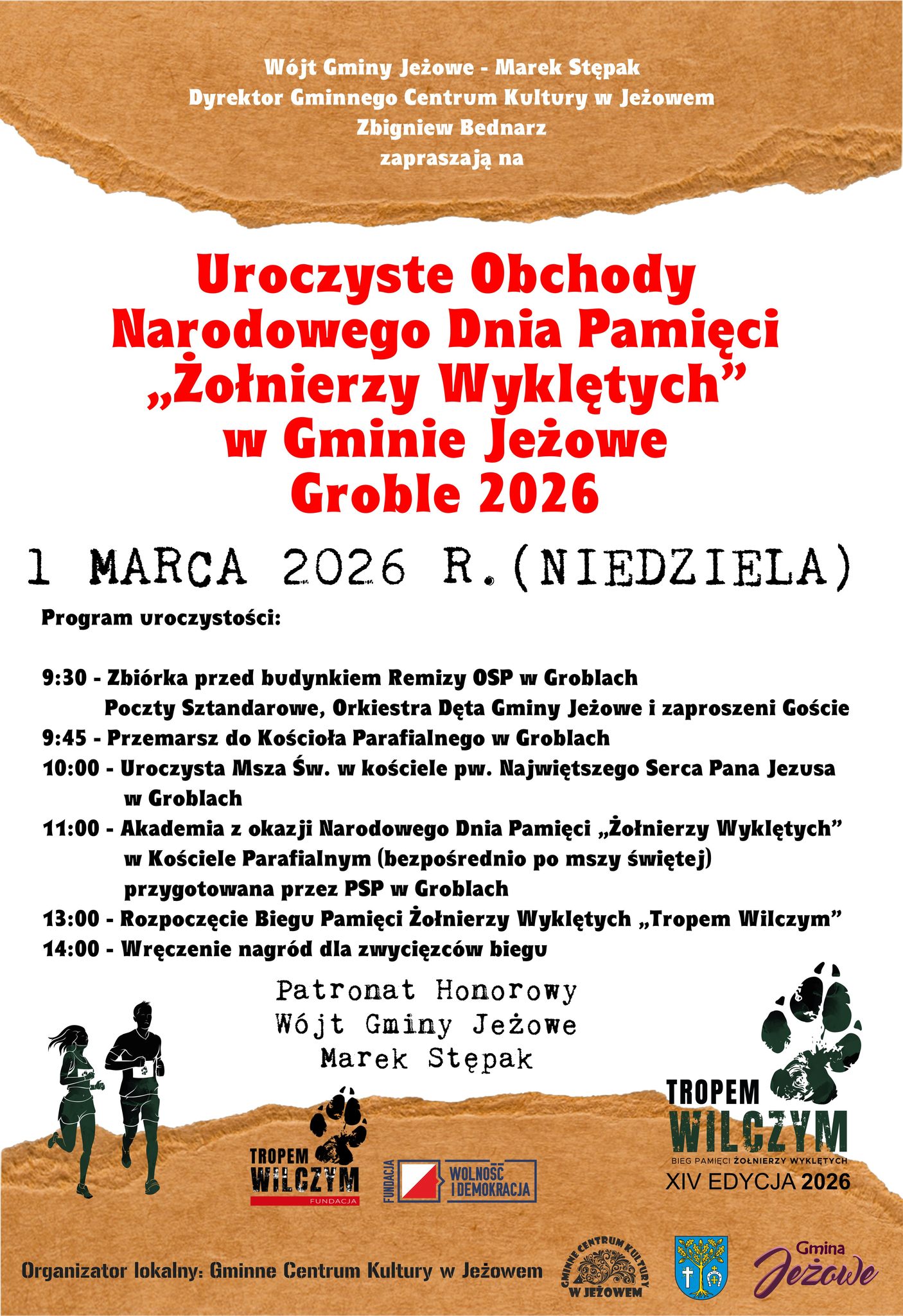 Uroczyste Obchody Narodowego Dnia Pamięci „Żołnierzy Wyklętych” – Groble 2026 