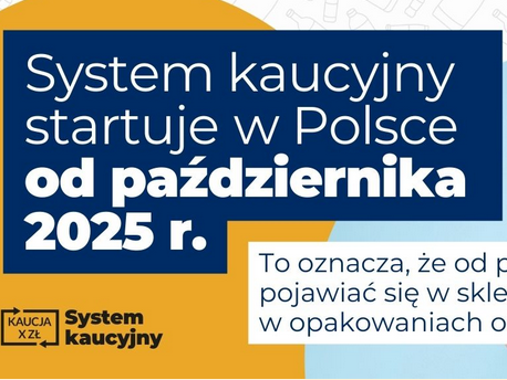 Od 1 października 2025 roku zacznie obowiązywać w Polsce system kaucyjny - mechanizm promujący recykling i ponowne wykorzystanie opakowań! 