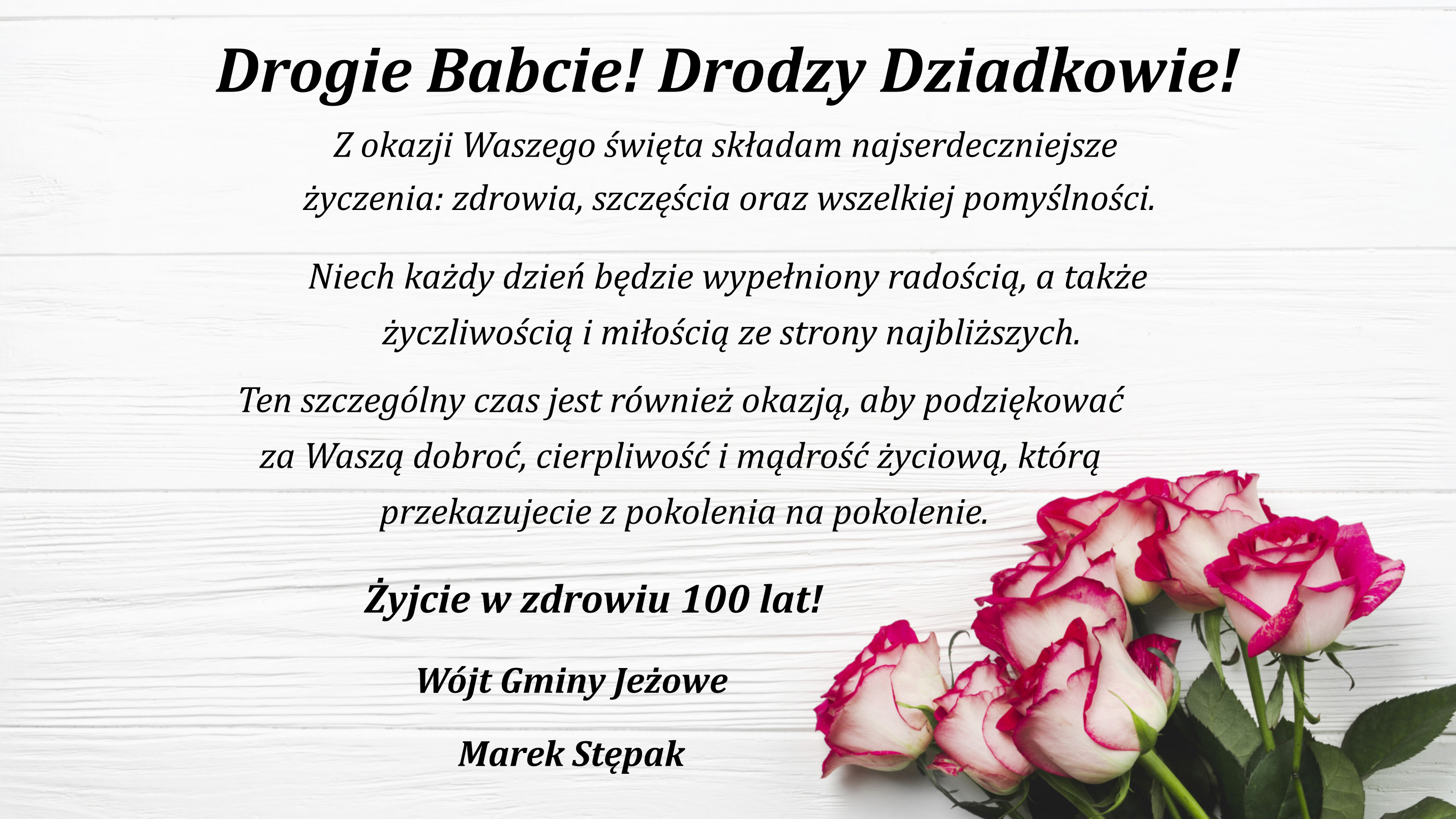 Dzień Babci i Dziadka