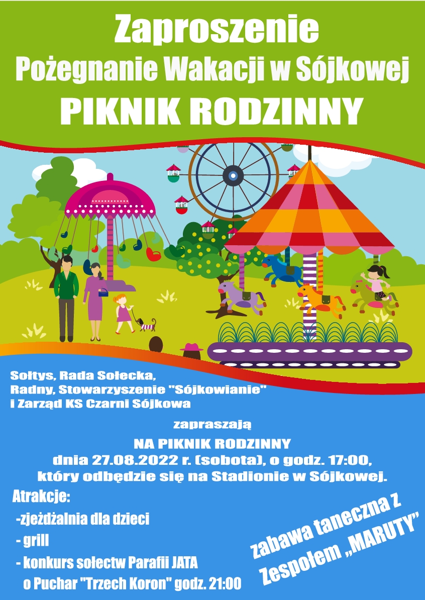 Pożegnanie Wakacji  w Sójkowej