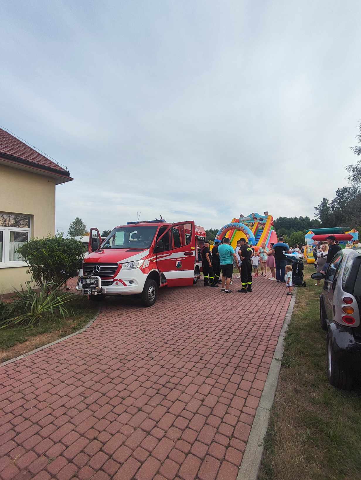 Piknik strażacki w Zalesiu