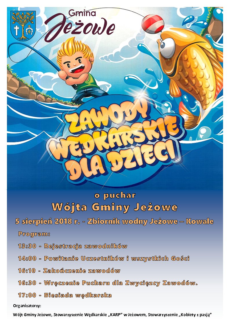 Zawody wędkarskie dla dzieci