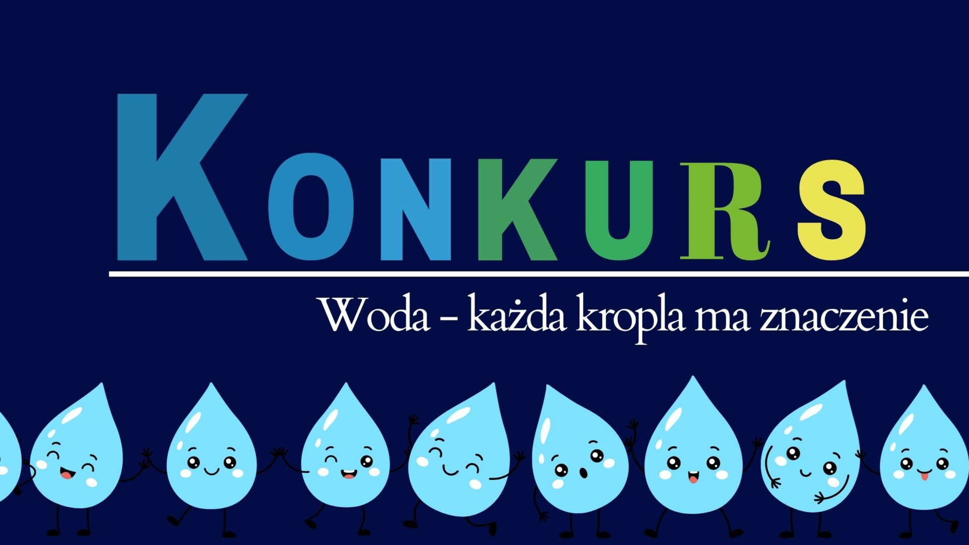 "Woda – każda kropla ma znaczenie". Konkursowe ulotki uczniów województwa podkarpackiego! 