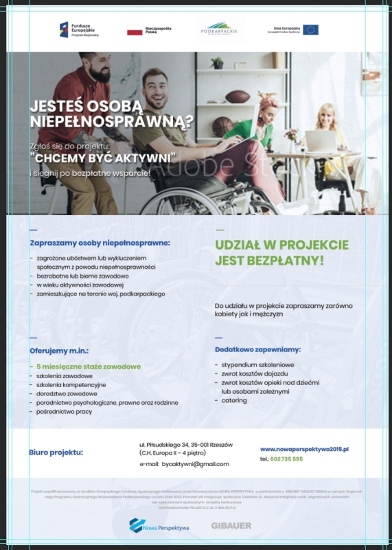 CHCEMY BYĆ AKTYWNI - projekt dla niepełnosprawnych