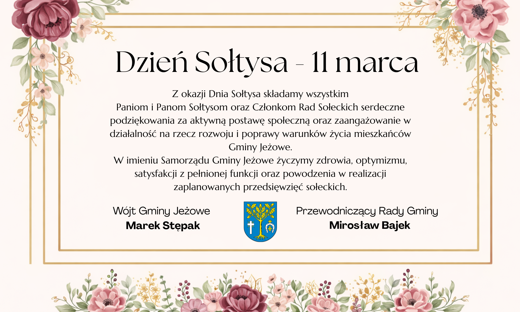 Dzień Sołtysa - 11 marca 2026