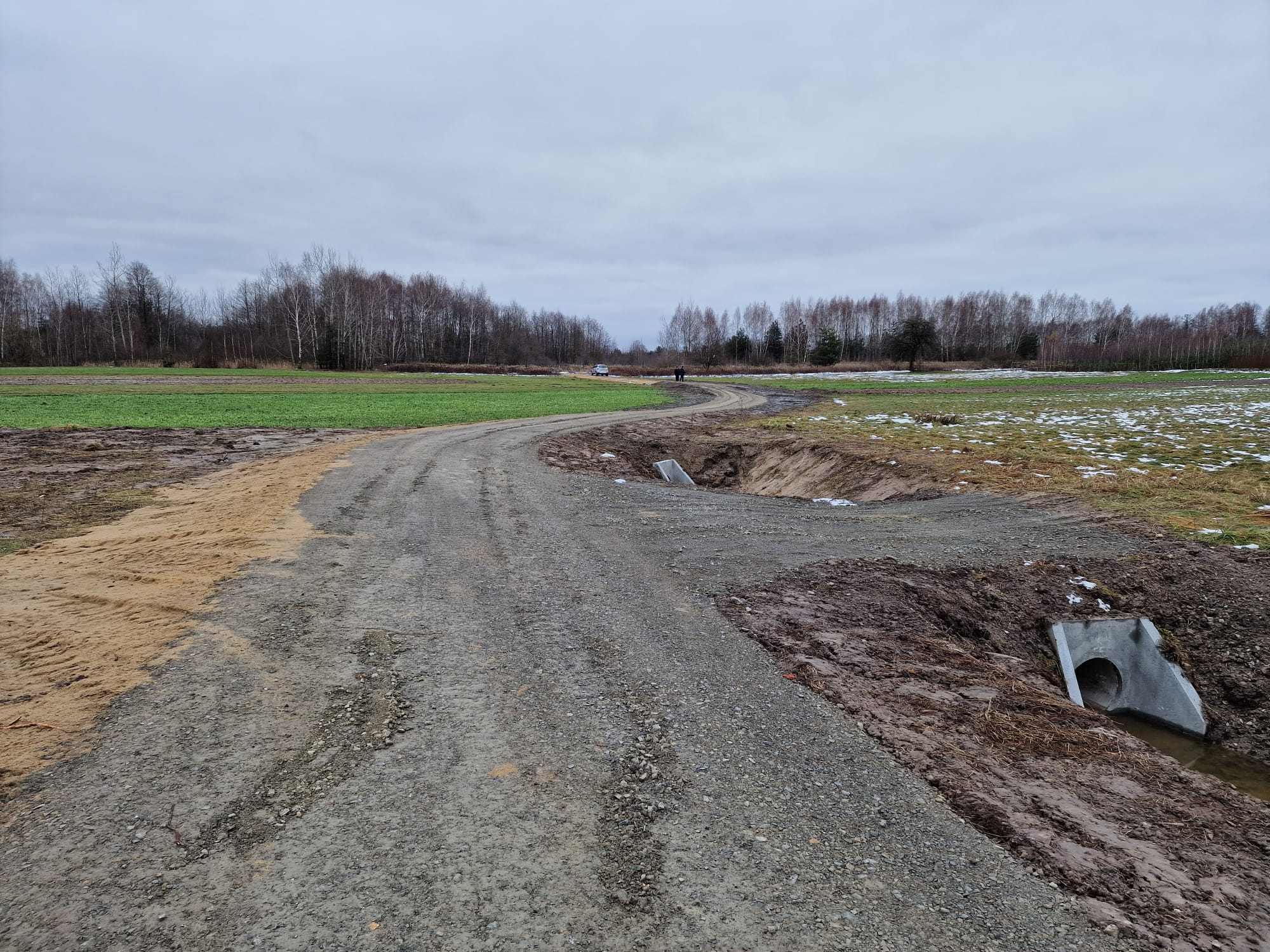 Budowa i modernizacja drogi dojazdowej do gruntów rolnych w obrębie Jeżowe na dz. o nr. ewid. 5064