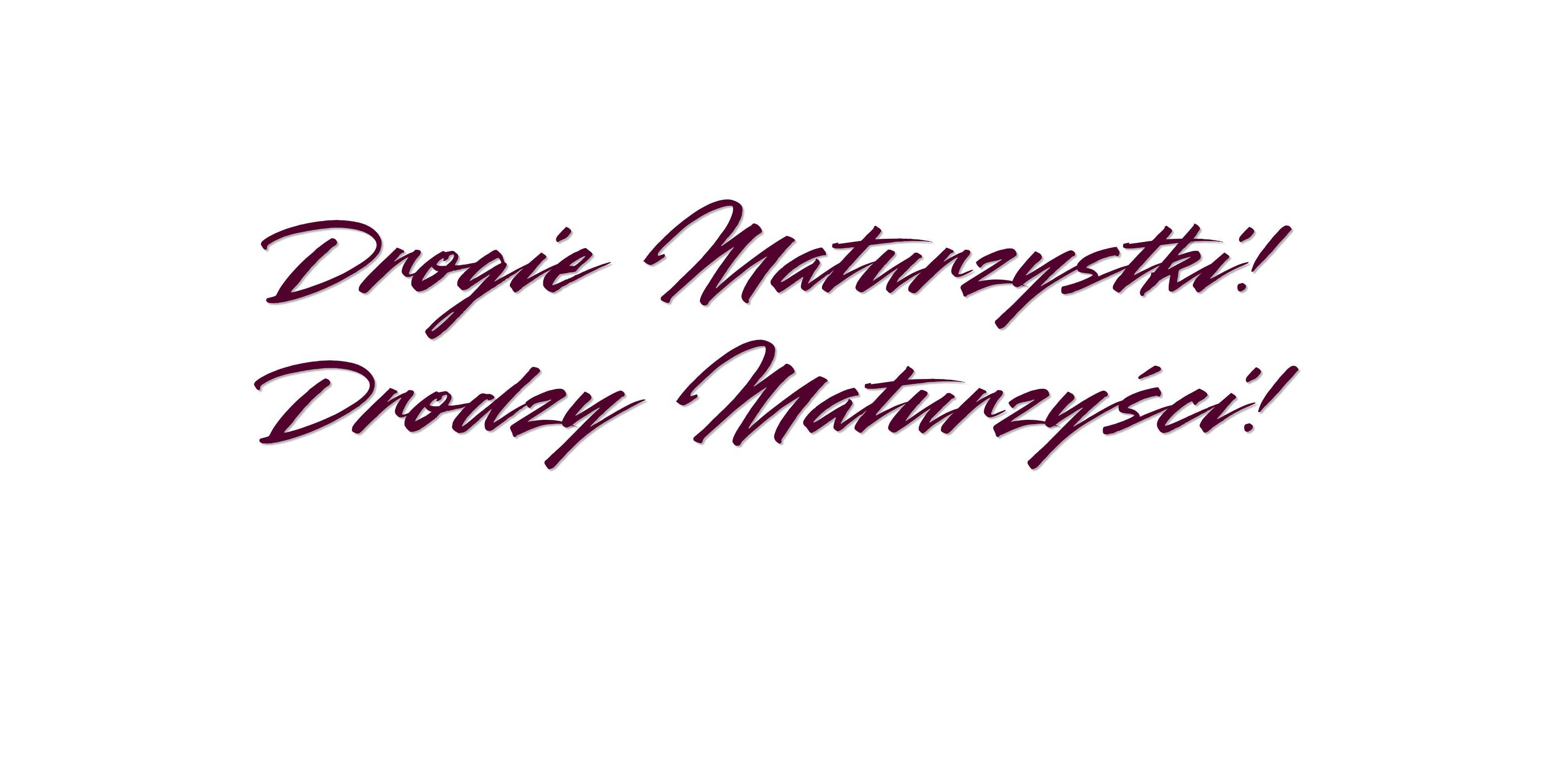 Życzenia dla Maturzystów 2026