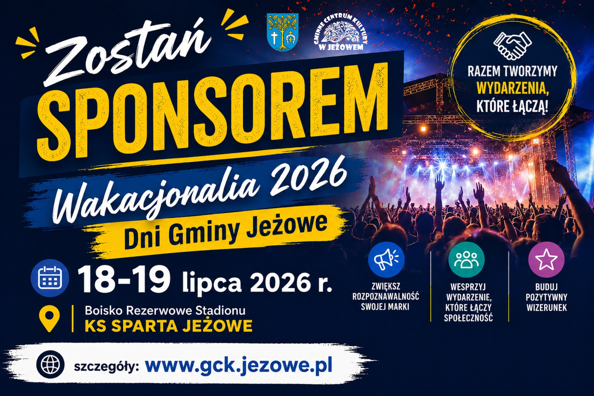Zostań sponsorem Wakacjonalia 2026!