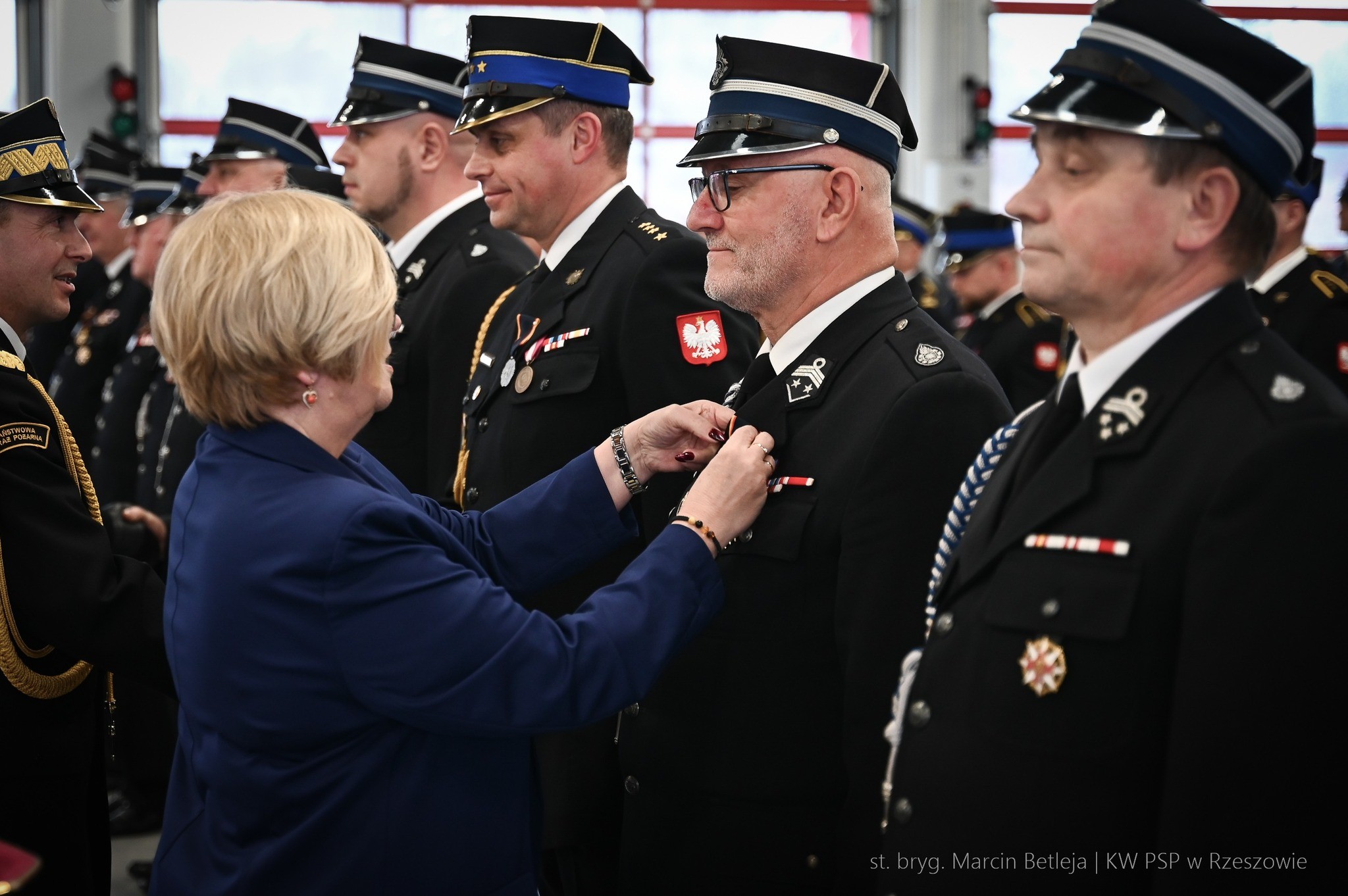 Leszek Rogala odznaczony Krzyżem Świętego Floriana