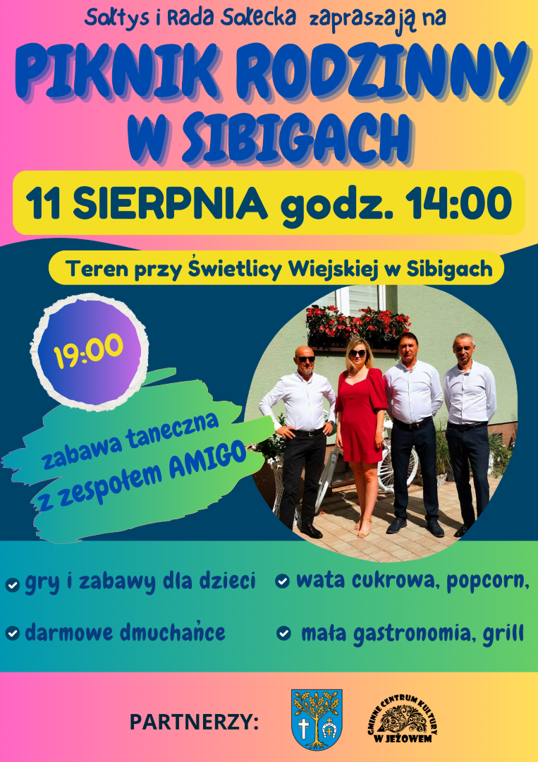 Piknik rodzinny w Sibigach