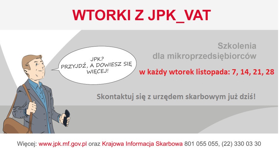 wtorki z jpk plakat