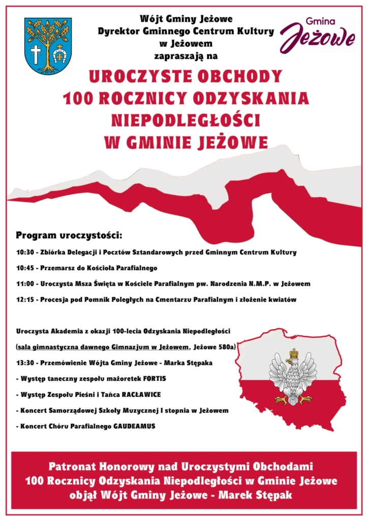 Narodowe Święto Niepodległości - zaproszenie