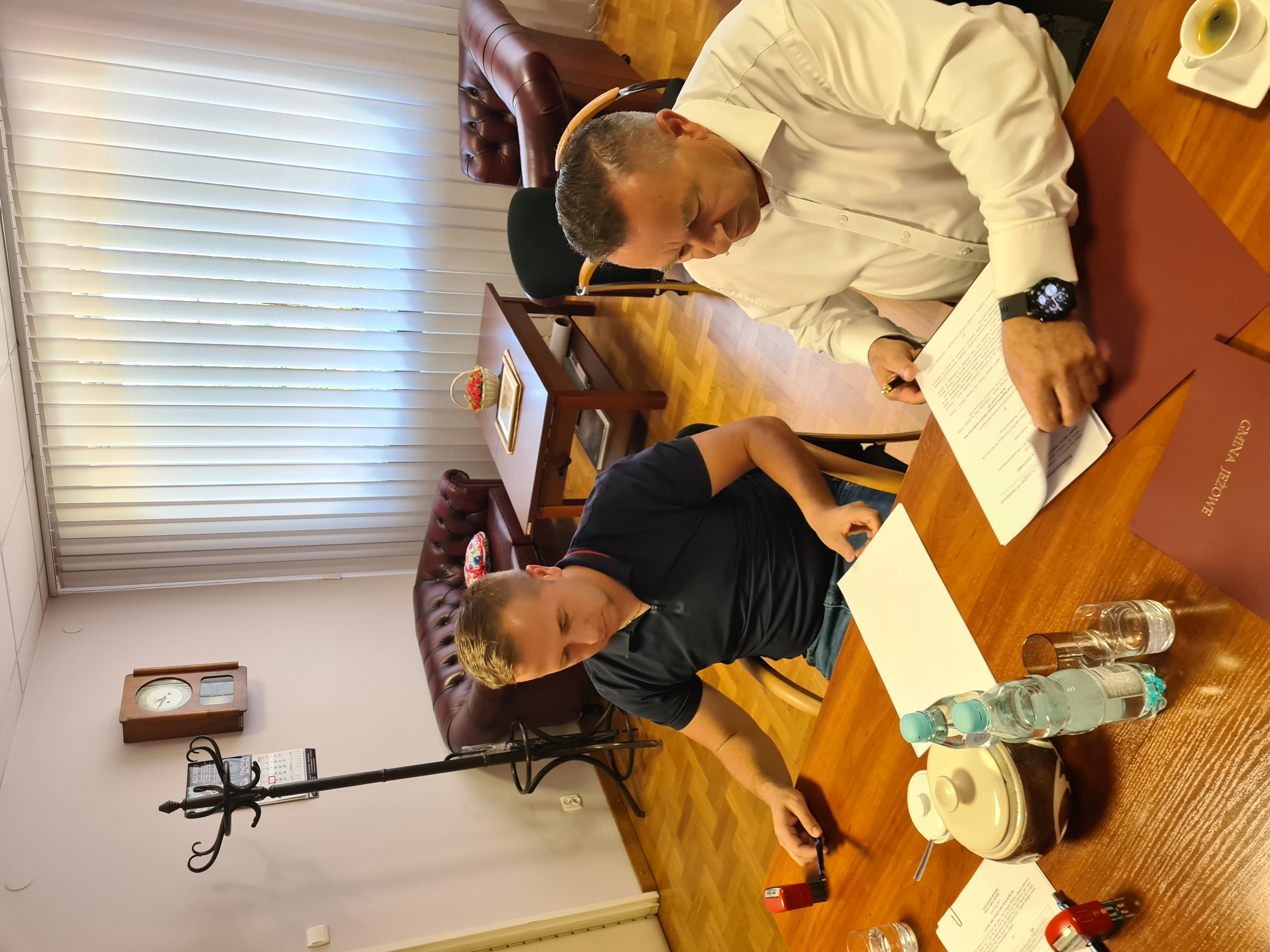 Podpisanie umowy na zadanie pn. Budowa i modernizacja drogi dojazdowej do gruntów rolnych w obrębie Nowy Nart na dz. o nr ewid. 429