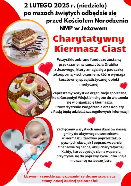 𝐂𝐡𝐚𝐫𝐲𝐭𝐚𝐭𝐲𝐰𝐧𝐲 𝐊𝐢𝐞𝐫𝐦𝐚𝐬𝐳 𝐂𝐢𝐚𝐬𝐭 – razem dla Józia 