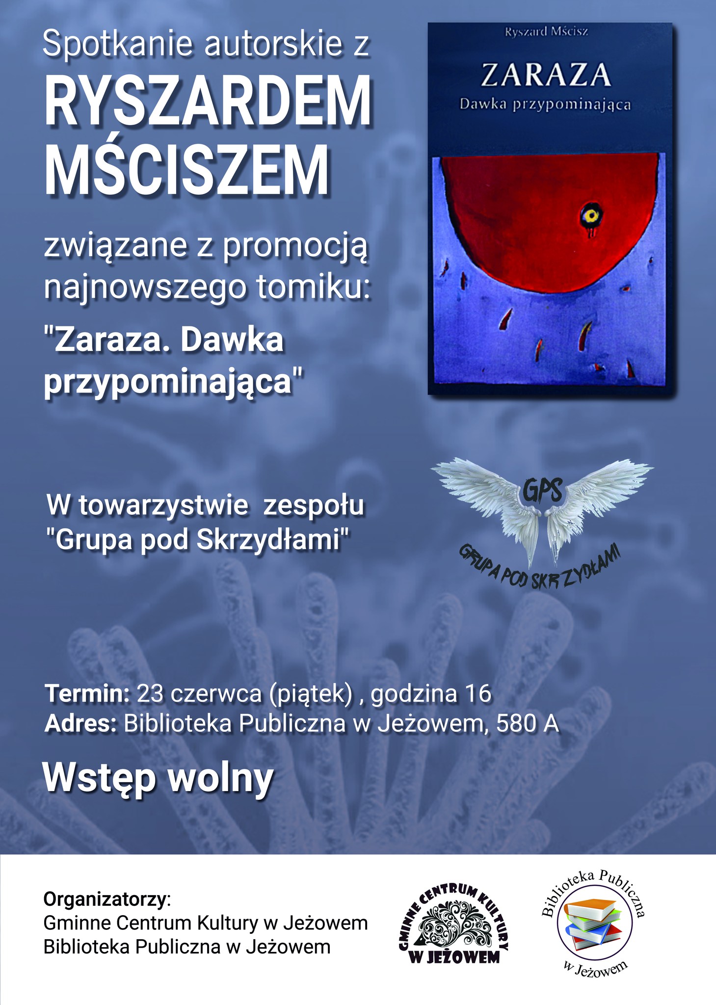 Spotkanie autorskie z Ryszardem Mściszem