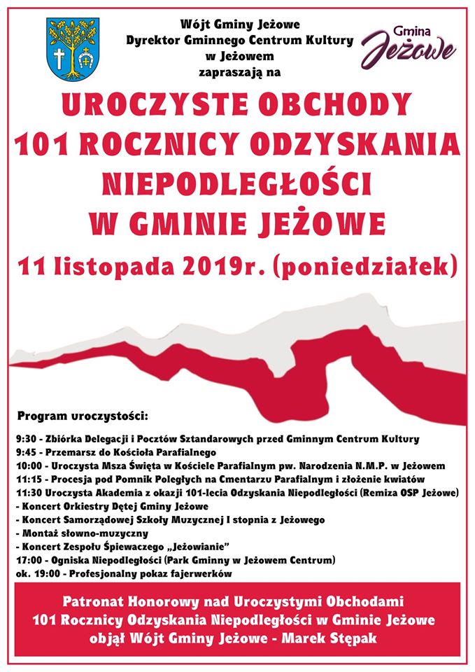 Obchody 101 rocznicy odzyskania niepodległości