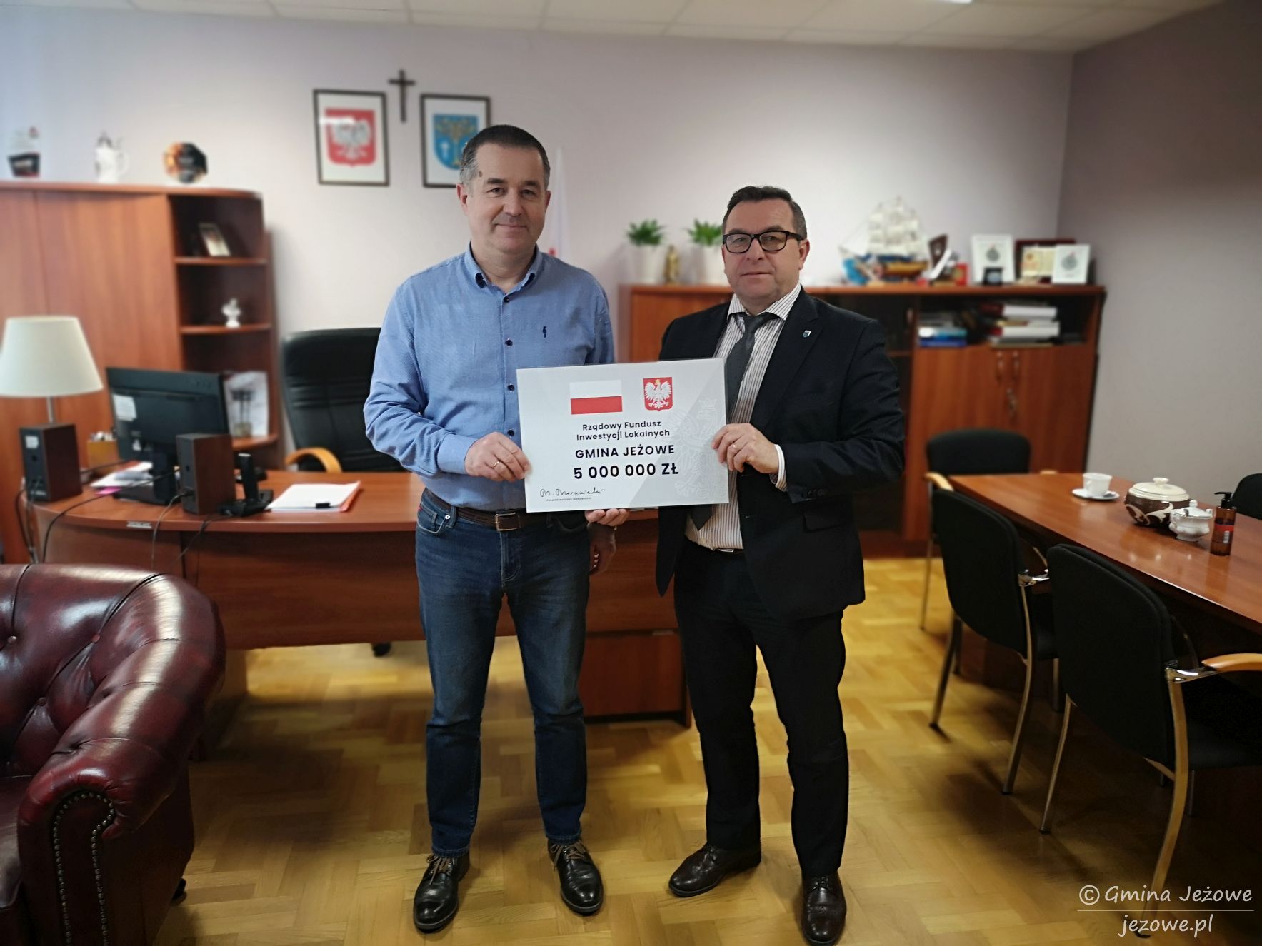 Ogromne środki dla Jeżowego - 5 mln na budowę kanalizacji w Krzywdach