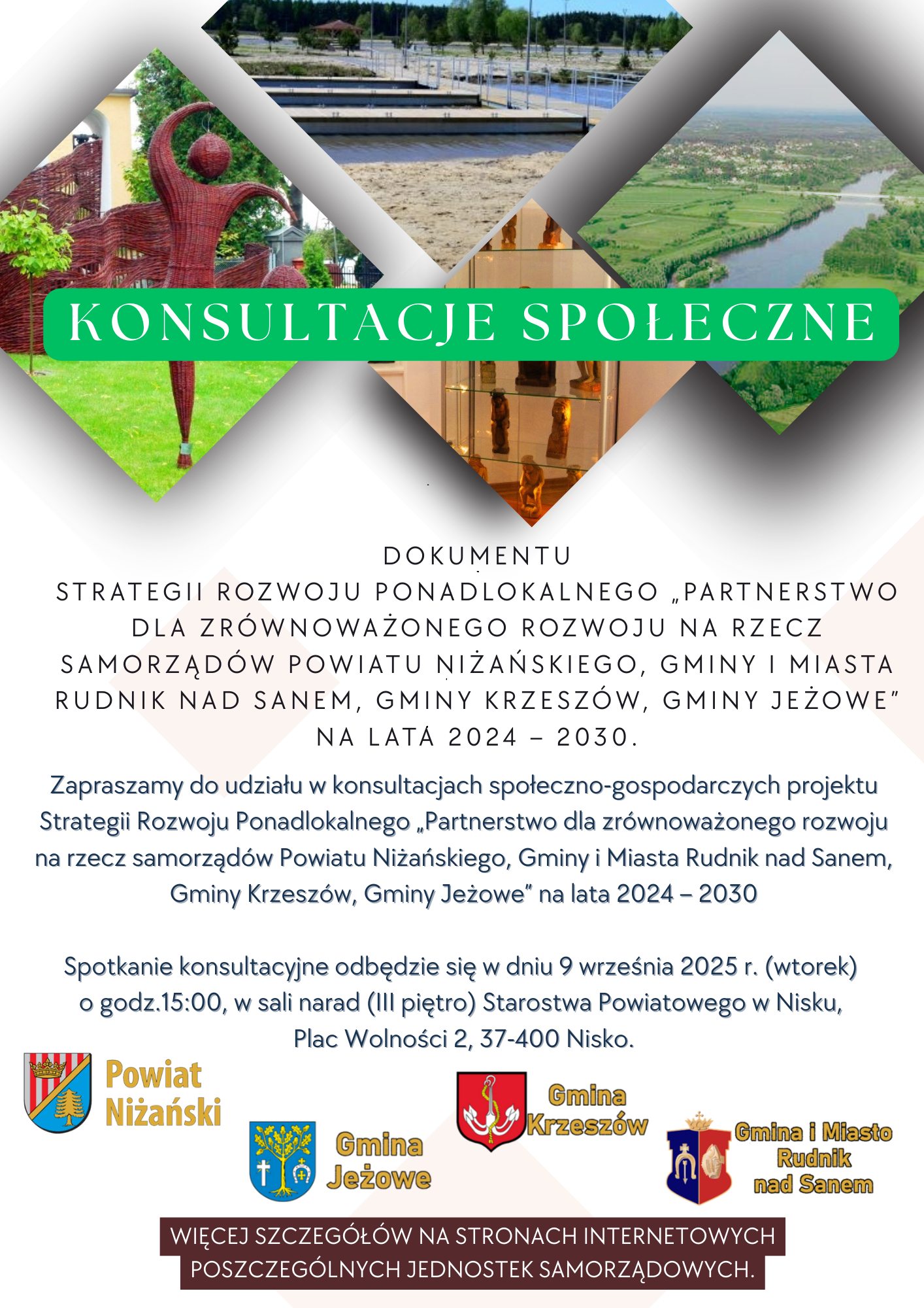 Spotkanie konsultacyjne społeczno - gospodarcze Strategii Rozwoju Ponadlokalnego