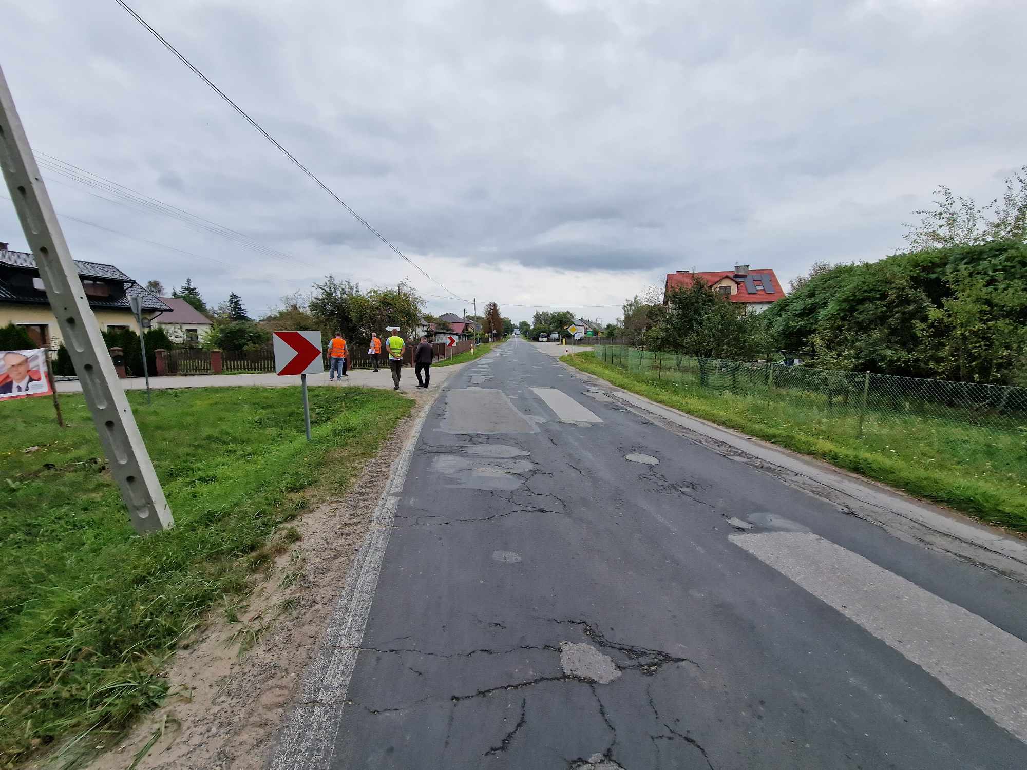 Przekazanie Terenu na Przebudowę Drogi Wojewódzkiej nr 861 Bojanów – Kopki w Gminie Jeżowe