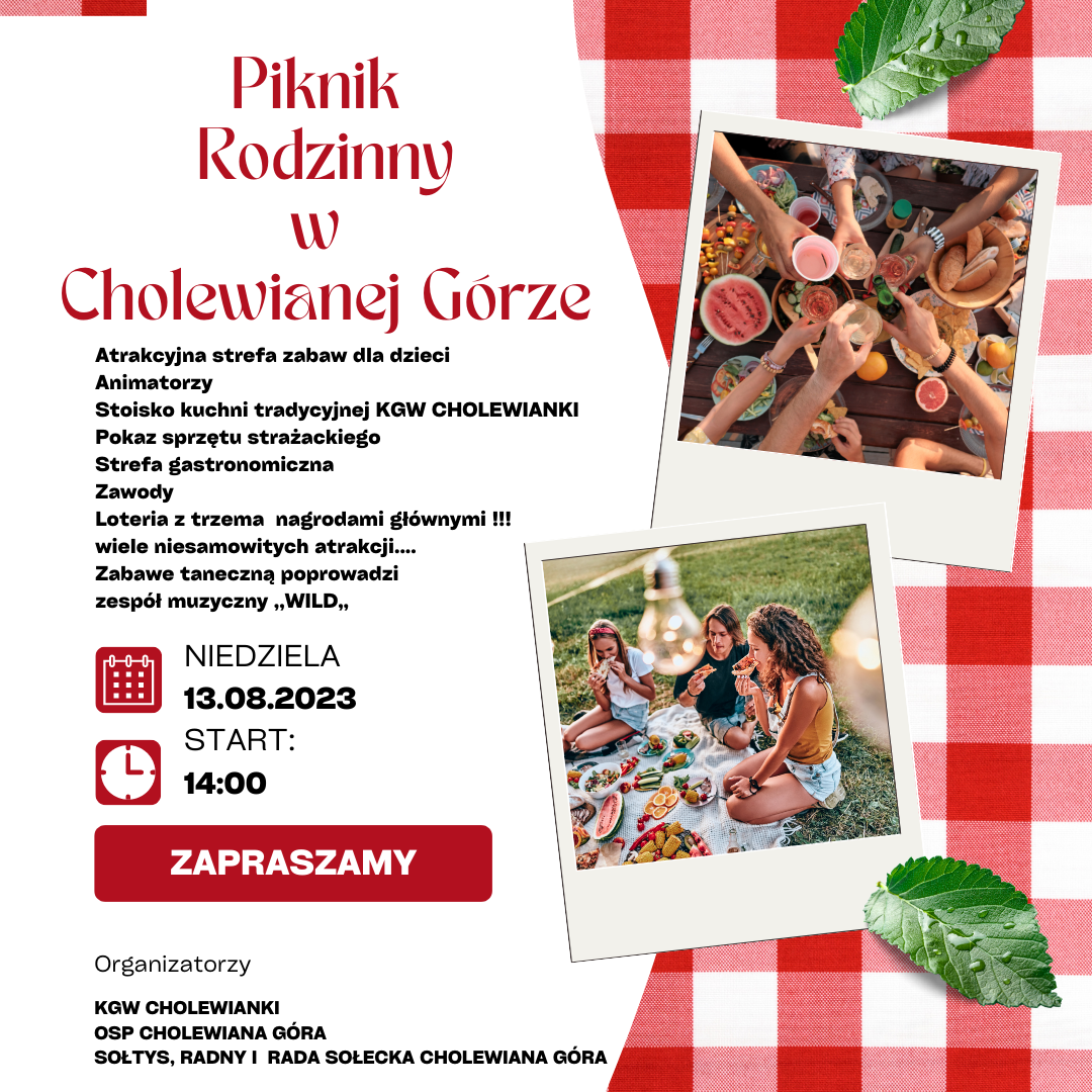 Piknik Rodzinny w Cholewianej Górze